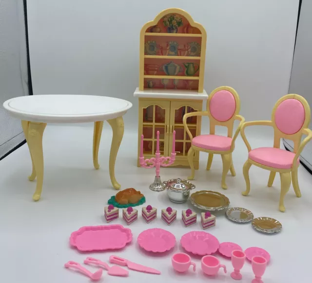 Jogo Barbie jardim de flores - Linda casa dobrável (1996 Arcotoys, Mattel)