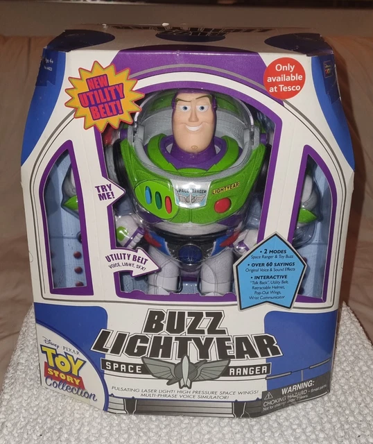 SUPER RARE TOY Story Buzz Lightyear Figure With Utility Belt Thinkway super-rare-toy-story-buzz-lightyear-figure-with-utility-belt-thinkway