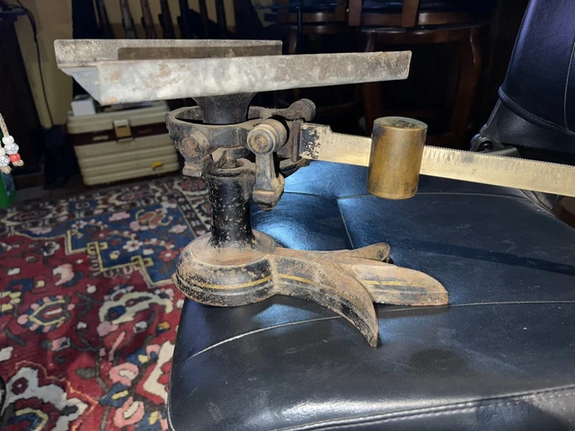 Vintage Fairbanks Scale. (Brass And Cast Iron Vintage Fairbanks Scale. (Brass And Cast Iron