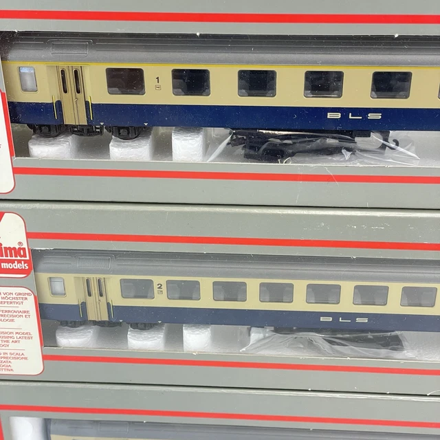 BOXED LIMA RAKE Of BLS Coaches 2 x 309511K , 309514K & 309338 HO Gauge ...