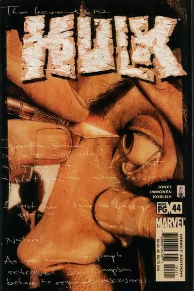 Incredible Hulk, The #44 Marvel Comics October Oct 2002 (VF)