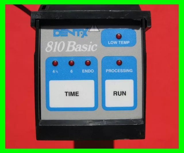 Dent-X 810 X-Ray Black Control Box w/ Blue Membrane "Run Switch" USA Retail-Mint