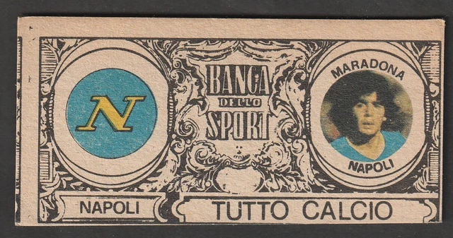 Figurine Maradona N°241 Panini 1990-91 - Neuve Originale, Non Collée, Italie