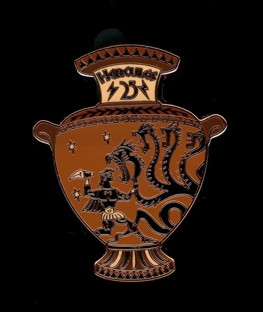 MYSTERY VASE COLLECTION Hercules with Hydra 25th Anniversary Disney Pin