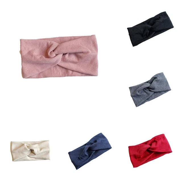 Womens Headband Hair Accessories Head Wrap Headband Knot Hair Polyester