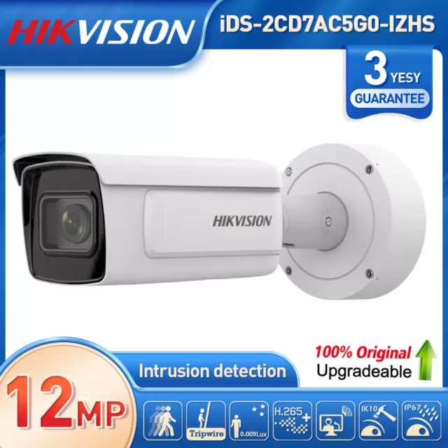 Hikvision iDS-2CD7AC5G0-IZHS 12MP DeepinView Varifocal Motorized PoE IP Camera