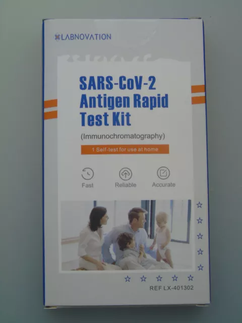 20x Labnovation Covid-19 Selbsttest Corona Antigentest Schnelltest MHD 12/23