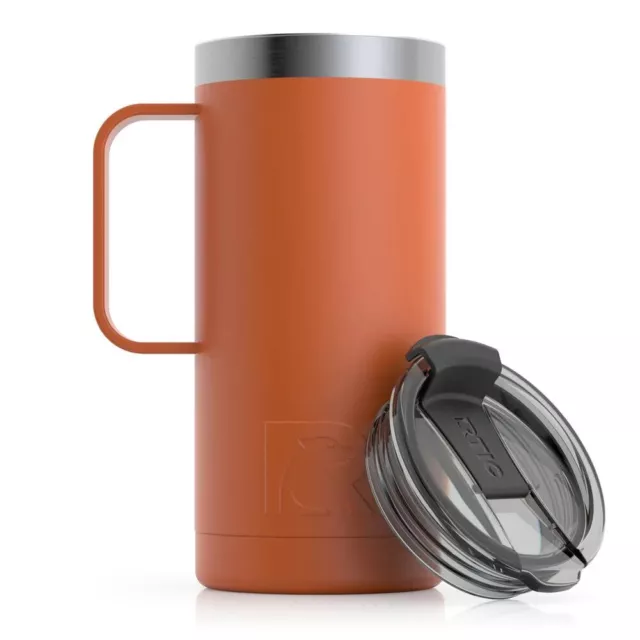 RTIC 16oz Stainless Steel Vacuum-Insulated Travel Mug - multiple colors NEW