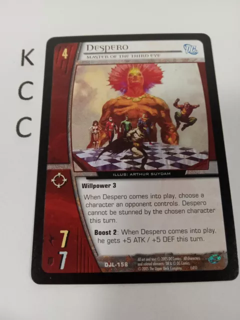 VS. System TCG DC Despero Master of the Third Eye DJL-156