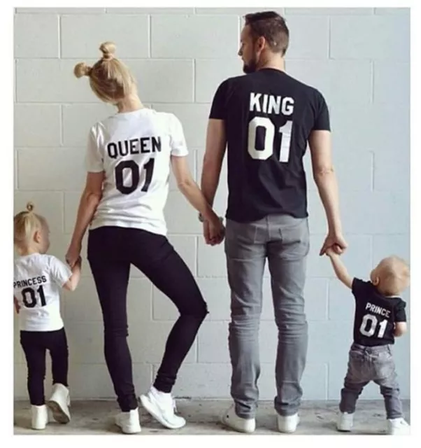 Magliette king best sale e queen