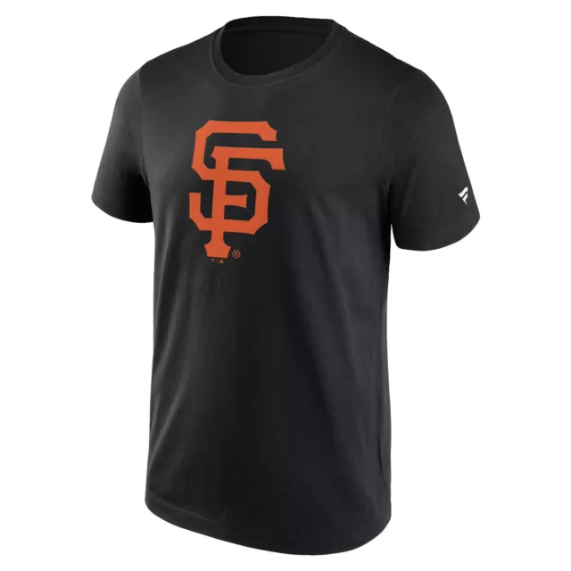 MLB San Francisco Giants T-Shirt Primary Logo Team Graphic Baseball schwarz