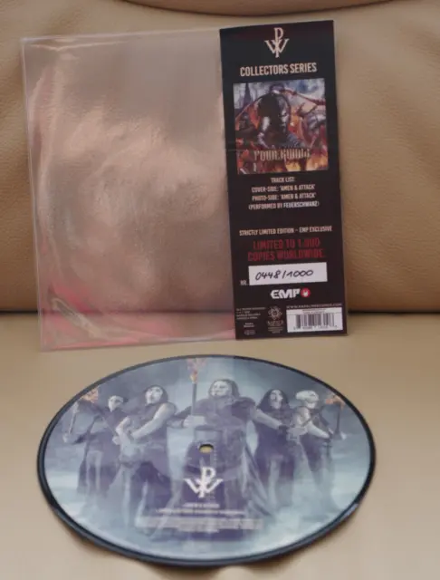 POWERWOLF Amen & Attack Vinyl, 7", Single, Ltd Edition, Numbered, Picture Disc 3