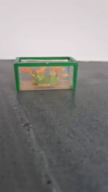 Vintage Dolls House Barton Lundby Carolines Home Fish Tank/Aquarium 1:16 1970's