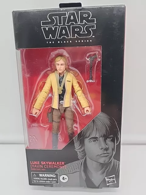 STAR WARS LUKE SKYWALKER Yavin Ceremony 6" Inch A NEW Hope 2019 Black Series