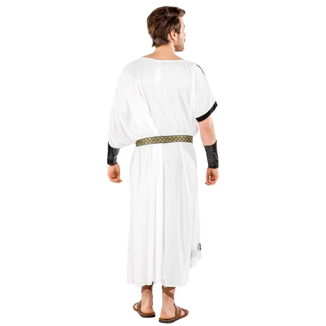 Costume uomo romano costume antico imperatore costume romano carnevale toga