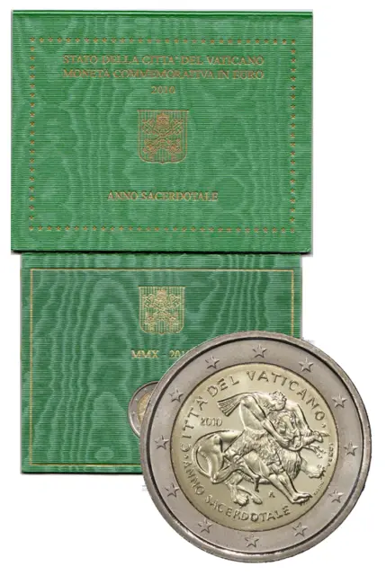 Coffret BU 2 euros commémorative Vatican 2010