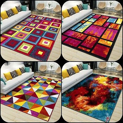 Luxury Modern Hand Carved Multi Color Carpets Runner Mats Small Large Area Rugs