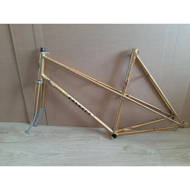Cadre velo PEUGEOT PS10 REYNOLDS 531 2930g 56×55.5cm 122 mm B.SUISSE/FF
