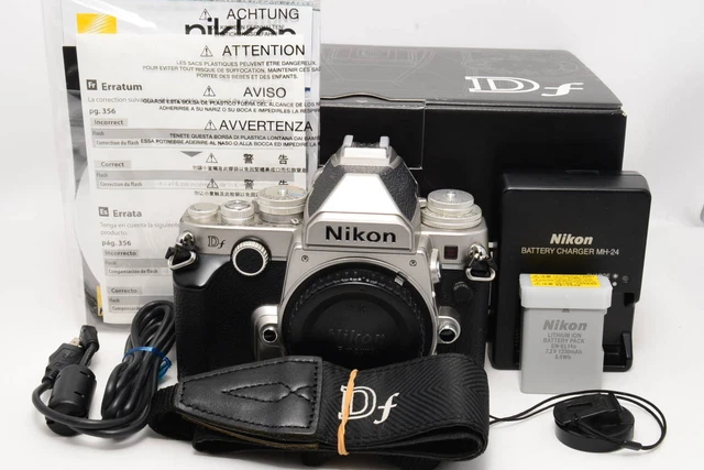 Nikon Df 16.2 MP DSLR Digital Camera Body Silver 【Shutter count:3,248】From JAPAN