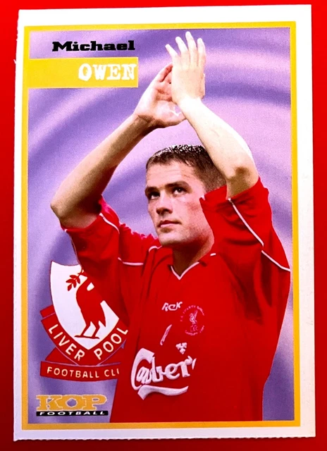 MICHAEL OWEN, LIVERPOOL Fc Ballon D'or 2001 Football Rookie Card Kop Football EUR 22,99 - FR