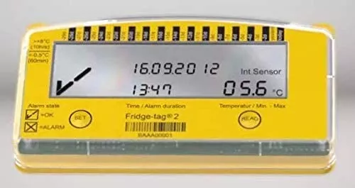 Fridge Tag 2L Vaccine Monitoring Data Logger (REFRIGERATOR VERSION), VFC Complia