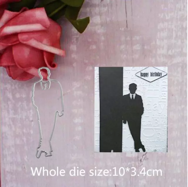 Metal Cutting Dies man Scrapbooking Album DIY Paper Card Craft Embossing Die