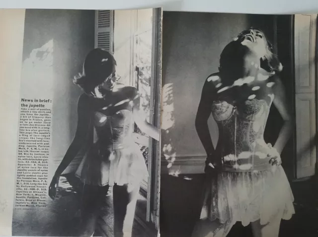 1964 PRINT AD - Hollywood Vassarette lingerie bra girl art -Reach for the  Moon- $6.99 - PicClick