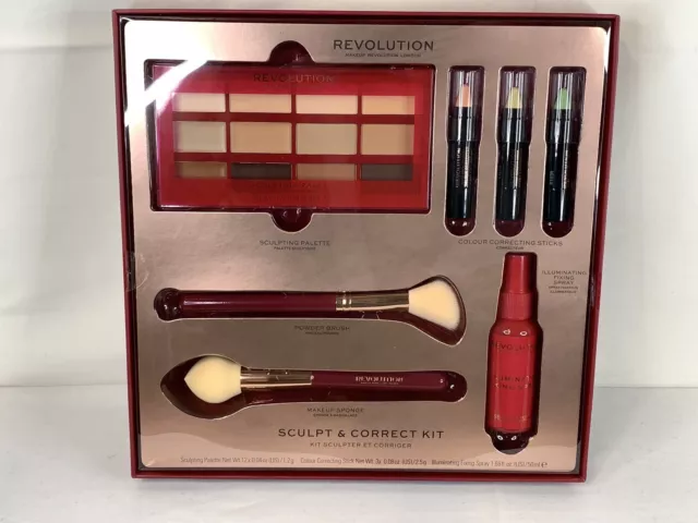 Makeup Revolution Gift Set. Sculpt And Correct Kit. Unopened And Unused.