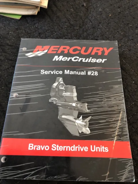 Mercury  #28 Service Manual  Bravo Sterndrive Units 90-863160-1