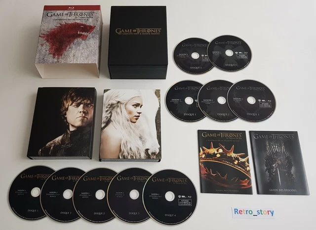COFFRET BLU-RAY GAME Of Thrones - L'Intégrale Des Saisons 2 & 3 EUR 29