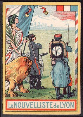 CALENDRIER LE NOUVELLISTE de Lyon. 1914. Aviation EUR 30,00 - PicClick FR