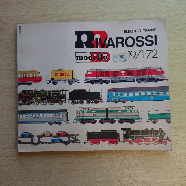 Rivarossi Electric Trains 1971-72 HO gauge catalogue, vintage, with price list