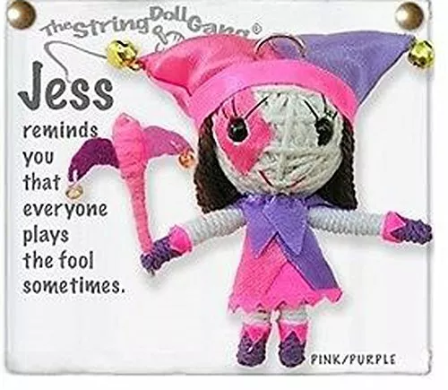 Kamibashi Jess the Jester Original String Doll Gang Keychain Toy