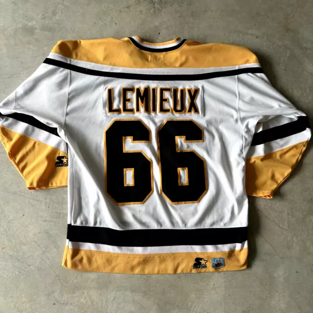 Vintage Bauer NHL Pittsburgh Penguins Mario Lemieux Robo Pens #66