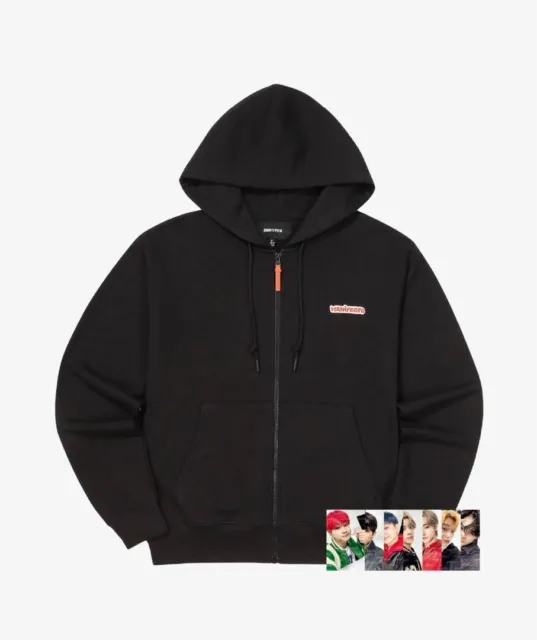 ENHYPEN World Tour MANIFESTO Official Zip-Up Hoodie M Size With Photo Card