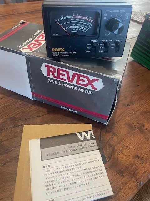5KW POWER＆SWR計 REVEX 値下げ Yahoo!オークション -「revex swr」の落札相場・落札価格