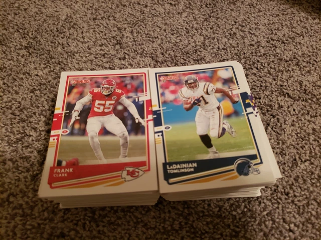 2020 Panini Donruss Football "U-PICK" Base Cards Complete Your Set! Rookies/Vets