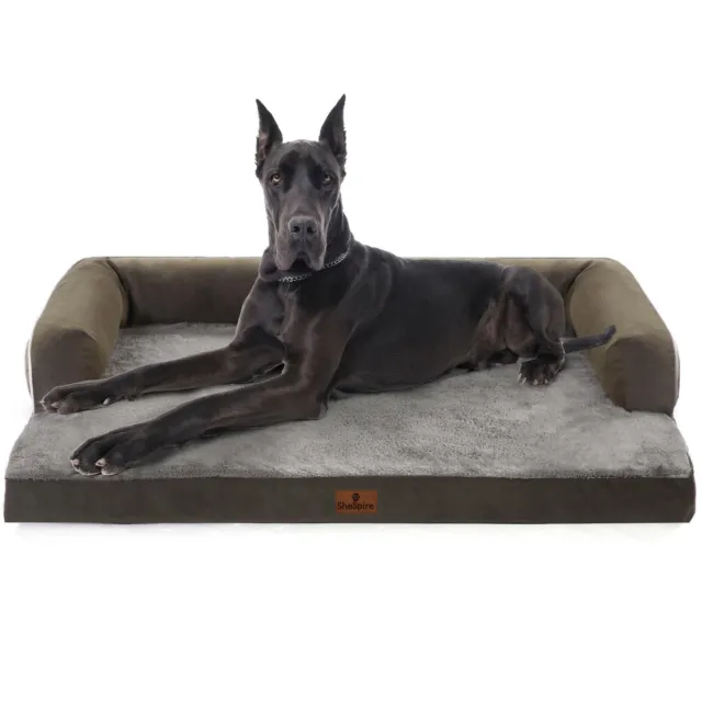 XXLarge Orthopedic Memory Foam Dog Bed Washable Pet Mattress Waterproof Dog Bed