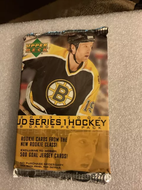 2003/04 UPPER DECK SERIES 1 Hobby Pack  Hockey 8 CARDS PER PACK