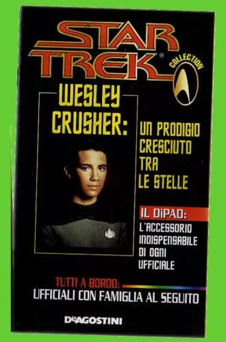 STAR TREK collection WESLEY CRUSHER+il dipad opuscolo