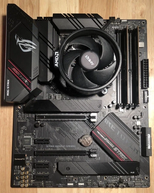 CPU + MOTHERBOARD + RAM Combo: ASUS ROG STRIX B550-F GAMING + Ryzen 3 ...