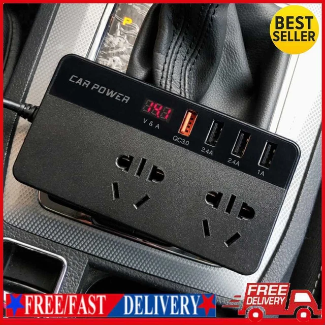 Inverter auto DC 12V ad AC 220V prese convertitore inverter presa (tipo ordinario)