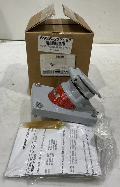 Appleton Enr5201 General Purpose Electrical Receptacle 373