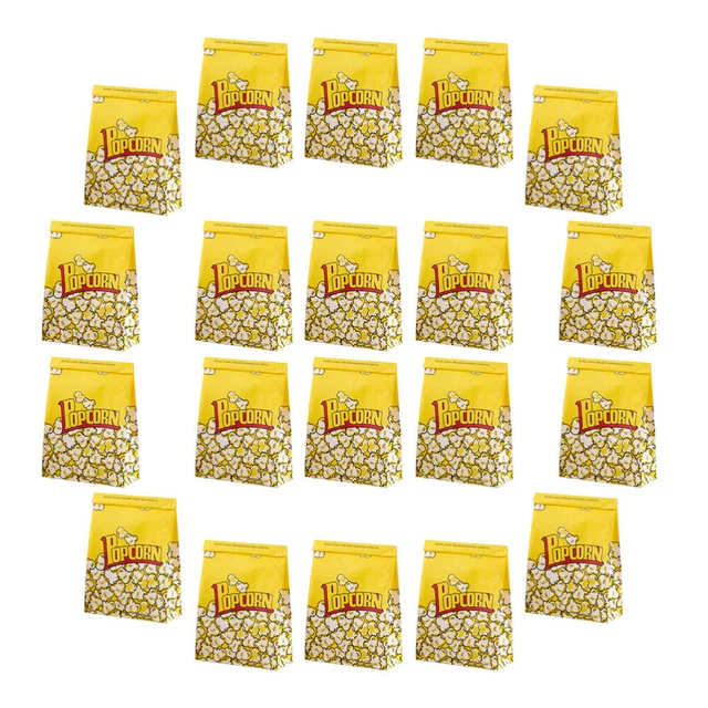 Novelty Place Boîtes à Pop-Corn Classique Rayés Rouges Et Blancs