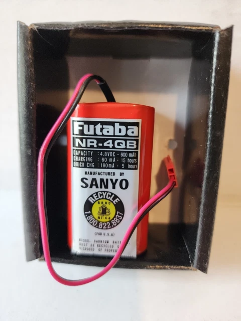 FUTABA Sanyo NR-4QB 4.8V Radio Control Ni-CD Battery