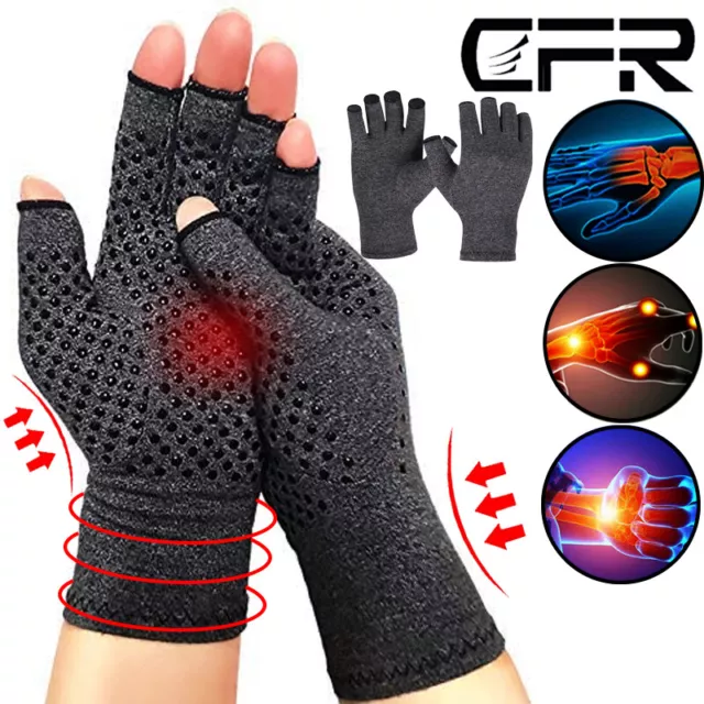 Kupfer Arthritis Handschuhe Paar Rheumatische Kompressionshandschuhe Therapie BS