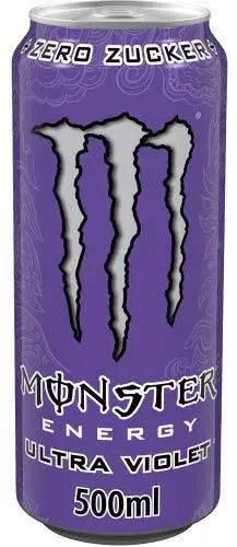 Monster Energy Ultra Violet senza zucchero 7x 500ml incl. deposito cauzionale di 1,75 € NUOVO MHD 7/24