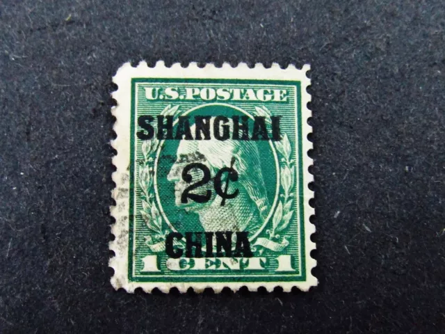 nystamps US Shanghai China Stamp # K1 used     A5x3760