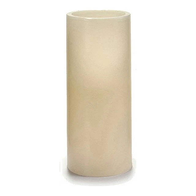 Vela LED Crema [7,5 x 17 x 7,5 cm]