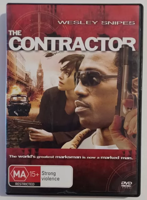 The Contractor DVD GC Region 4 Wesley Snipes Lena Headey Action Free Postage